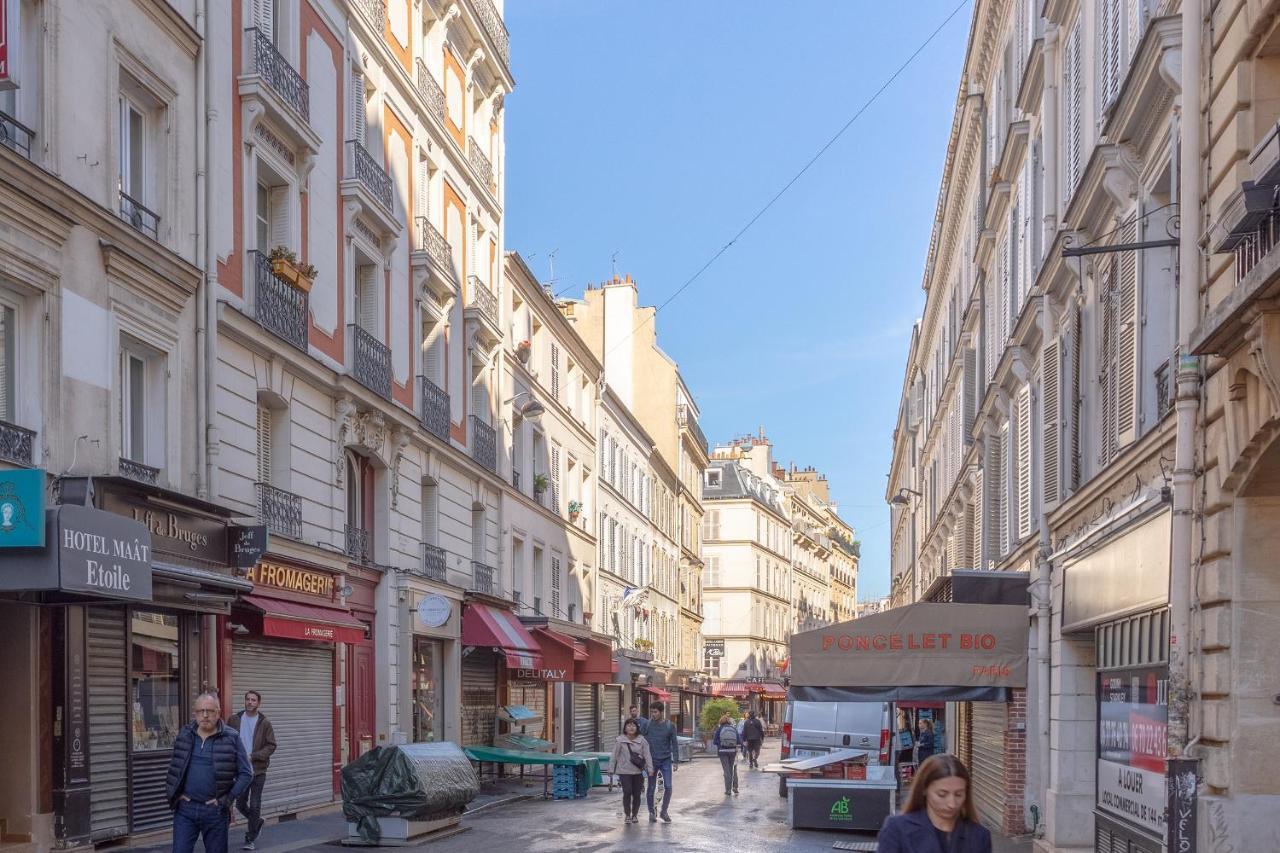 Ferienwohnung Monceau Cozy Flat Paris Exterior foto